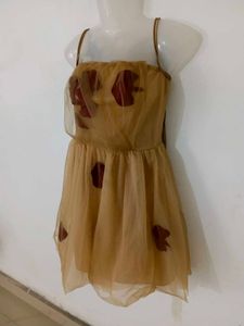 Y2K ROSE PETALS DRESS