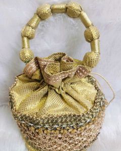 Golden Potali Bag
