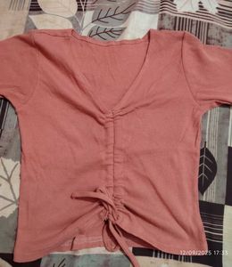 Ruched Front Top