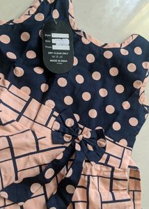 New 2-3 Years Cotton Frock