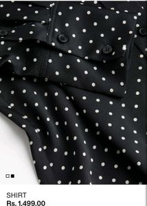 H&amp;M Shop Stock Clearance Black Shirt