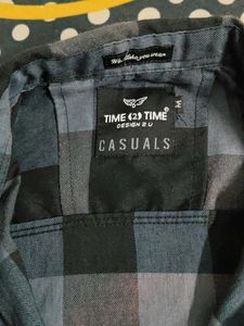 Checkered Long Sleeve Shirt