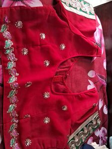 Heavy  work  saree