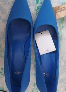 MANGO BLUE STILLETOES