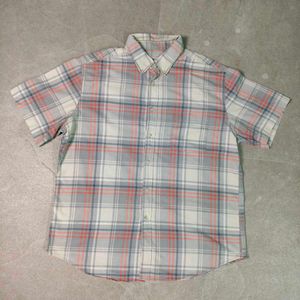 Merona XL Plaid Button-Down Shirt
