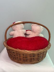 Valentine’s Day Teddy Bear Basket