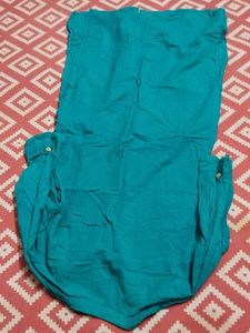 Teal Button-Down Shirt