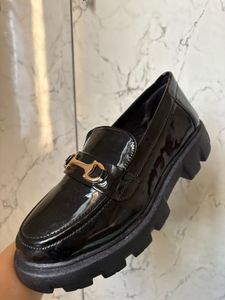 Truffle Collection Black Loafers