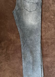 Gray Denim Jeans