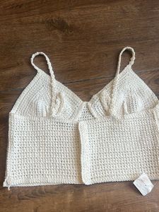 Crochet Knit Tank Top