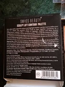 Swiss Beauty Contour Pallate
