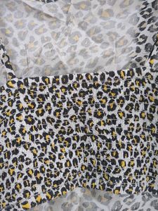 Leopard Print Crop Top