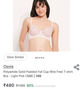 Floral Print Comfort Bra