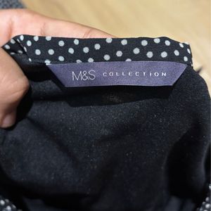 Polka Dot Flare Skirt