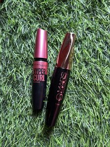 2 Maybelline Hyper Curl & Mars Mascara Set