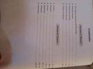Physical Education Book Class 9 Icse