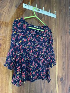 Floral Print Top