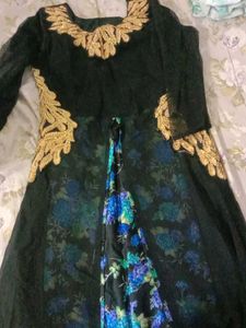 Beutiful Gown In Black Colour