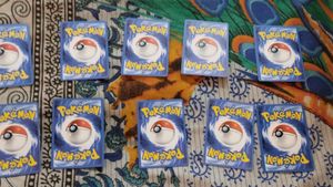 Rare shiny Pokemon cards set of 10