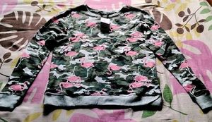 Flamingo Camo Sweatshirt