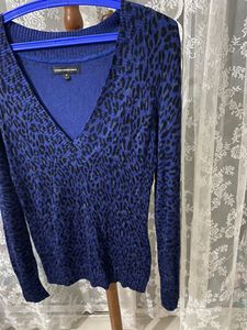 Express Leopard Print Sweater