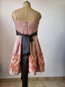 Floral Blush Cocktail Dress