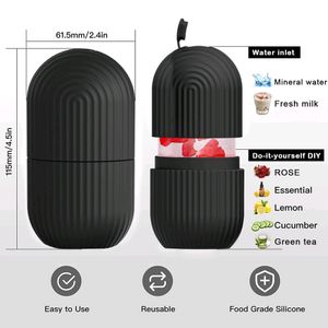 2 PCS BLACK BEAUTY ICE ROLLER FOR FACE MASSAGER