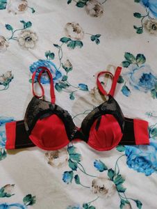 Red &amp; Black Lingerie Set