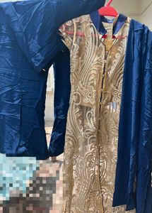 Navy Blue Women Party Wear Dress