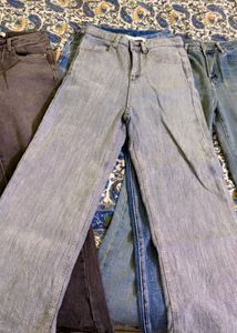 Wide Leg Denim Jeans