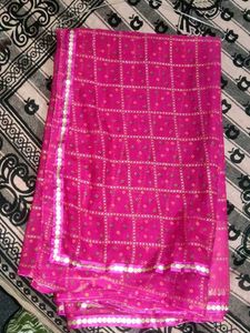 Pink Dupatta