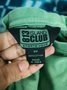 Athleisure Green T-Shirt