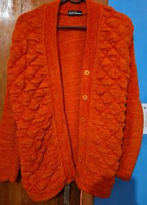Orange Sweater