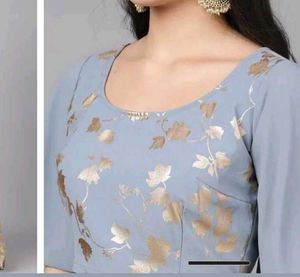 Aks CoutureFloralPrint Lehenga Choli Set Dupatta