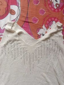 Sparkly Sleeveless Top