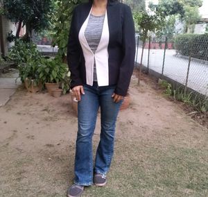 Imported Black Blazer (Women's)