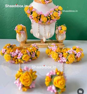 Haldi &amp; Engedment Jwellery Set....