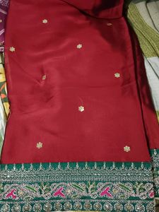 Saree With Blouse Piece