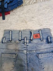 Skinny Damage  High Waist Jeans