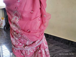 Heavy Work Net Saree