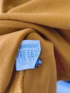 Vintage Mustard Long Sleeve Polo