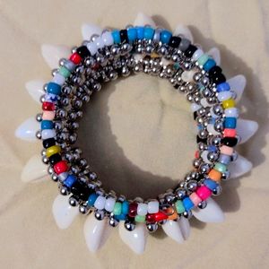 Hand Made Shell Multi Colour Bangles