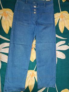 Blue Straight Jeans