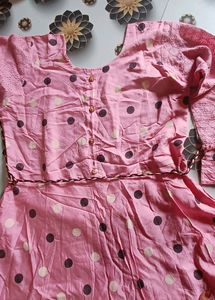 BABY PINK ETHNIC GOWN