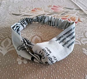 Knotted Headband 🦋🤍