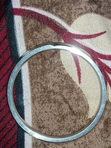 Simple Silver bangle  for men , elegant piece can