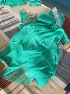 Green Ethnic Gown