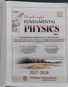 Pradeep's Fundamental Physics Vol. I