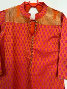 Orange kurta