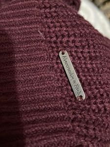 Abercrombie &amp; fitch  Chic Purple Knit Cardigan